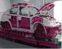 inertia/exterior checking fixture